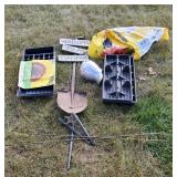 Flower Starter Mini Greenhouse, Opened Potting