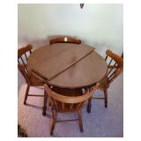 5pc Tell City Dinner Table with extra leaf