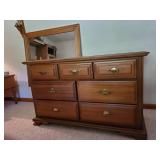 7 Drawer Dresser with Mirror