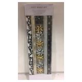 Gift wrap set, paper, bows tags