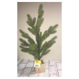 Fake Evergreen tree (18 inches tall)