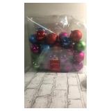 Shatter resistant 38 count ornament set