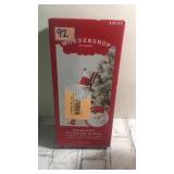 Animated climbing Santa 18 inches tall