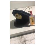 Policeman hat tree ornament