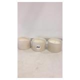 3 cinnamon sugar scented candles