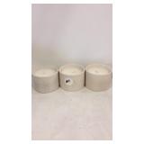 3 cinnamon sugar candles