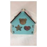 Wooden block sorting house