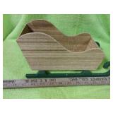 WOOD SLEIGH