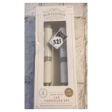 To count LED warm white candle lights