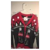 Coca-Cola holiday sweater size medium