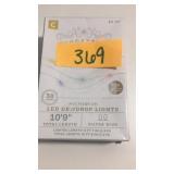 Warm white LED lights