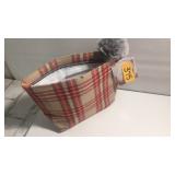 Holliday zip top make-up pouch