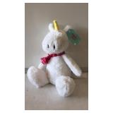 Winter pals plush unicorn