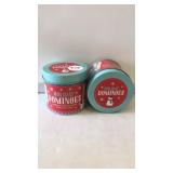 2 sets holiday dominoes