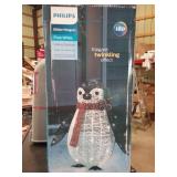 Philips glitter penguin Christmas Decoration
