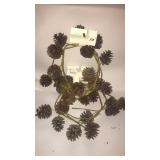2 strands pine cone garland