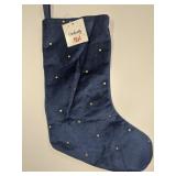 Navy Blue & Gold stocking
