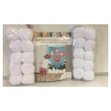 Indoor Snowball Activity & 2 packs of 10 snowballs
