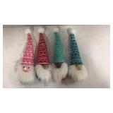 Ornaments 4 gnome, I mouse, 1 bunny