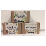 Botanical grow kits: Margarita, Bourbon, Beer