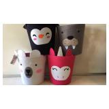 4 felt gifting baskets