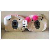Lot of 11 glitter polar bear pouches