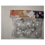 Fillable holiday ornaments