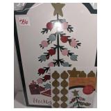 Scratch off advent calendar