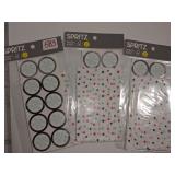 3 Pack polka dot holiday treat bags (30 total)