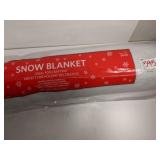 Decorating snow blanket