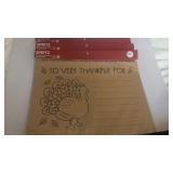 3 pks color your own placemats 30 total count