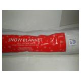 Decorating snow blanket