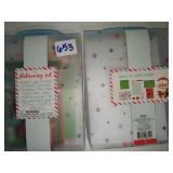 2 holiday stationery sets