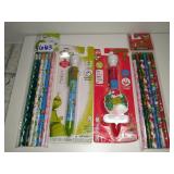 The Grinch holiday writing utensils