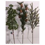 3 piece holiday greenery