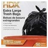 50 Gallon Wave Cut Extra Large Trash Bags (50-cou)