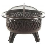 Piedmont 30" Firepit W Cross Pattern