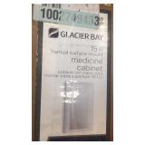 Glacier Bay 15 in medicine cabinet