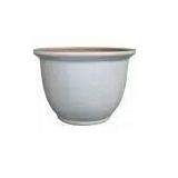 18.8 in. x 12.4 in. Chalk Resin Composite Planter