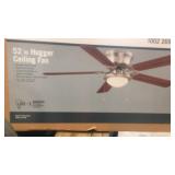 52 in Hugger Ceiling Fan