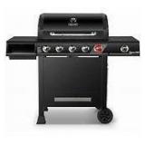 DYNA-GLO 5-Burner Propane Gas Grill- Matte BLACK