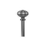Telescoping 3/4 In. Single Curtain Rod Kit