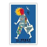 Visit Italy with Nagel Travel Guides - Vintage