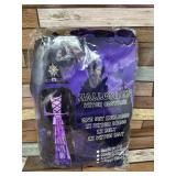 New Halloween Witch Costume Purple Girls (medium