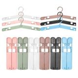 597-New QSGANG 6-Pack Foldable Travel Hanger
