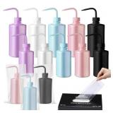 10 Pcs Tattoo Wash Bottles with 250 Pcs