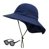New Toddler Kids Boys Girls Sun Hat Wide Brim