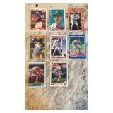 VINTAGE LOT OF WADE BOGGS MLB HALL OF FAMER -