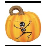 New TeesAlfync Pumpkin Halloween Candy Jar With