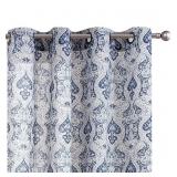New jinchan Vintage Linen Curtains for Living